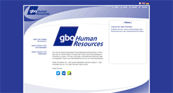 Desktop Screenshot of gbo-personalberatung.com